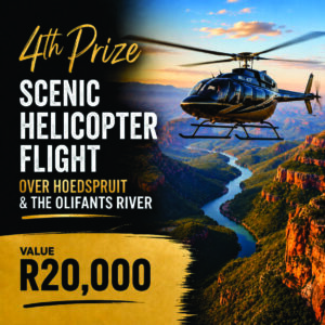 4th Prize - Scenic Helicopter Flight over Hoedspruit & the Olifants River